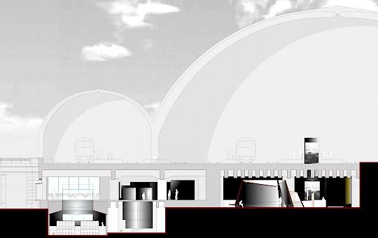 Gallery Memoriale della Shoah - Sezione_binari