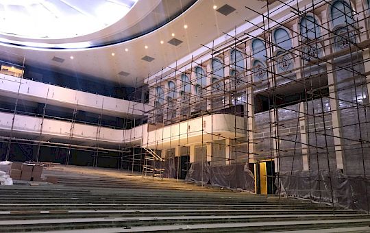 Gallery Teatro Espinas - Hall_construction